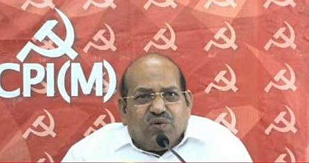 കോടിയേരി ബാലകൃഷ്ണന്‍ മാധ്യമങ്ങളോട്, ടെലിവിഷന്‍ ചിത്രം