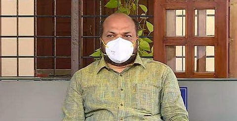 പി രാജീവ് മാധ്യമങ്ങളോട്, ടെലിവിഷന്‍ ചിത്രം