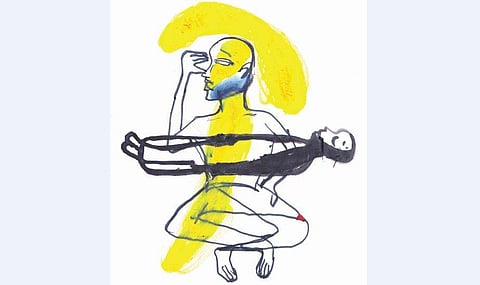 ചിത്രീകരണം: സചീന്ദ്രൻ കാറ‍ഡുക്ക