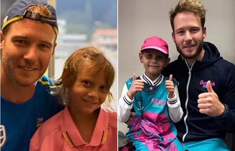 ഡേവിഡ് മില്ലര്‍ ആരാധികക്കൊപ്പം/ ഇന്‍സ്റ്റഗ്രാം ചിത്രം