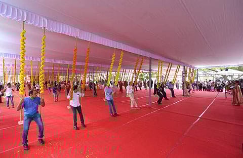 സൗത്ത് ഇന്ത്യന്‍ ബാങ്ക് സംഘടിപ്പിച്ച പരിപാടിയില്‍നിന്ന്