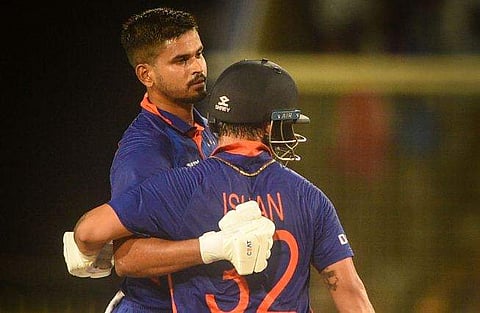 ശ്രേയസ്സ് അയ്യരും ഇഷാന്‍ കിഷനും/ പിടിഐ