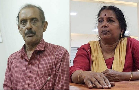 പ്രതികളായ ഭഗവല്‍ സിങ്ങും ഭാര്യ ലൈലയും