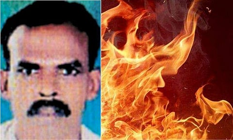 വീടിനു തീയിട്ടു, 60കാരൻ മുറ്റത്തെ പ്ലാവിൽ തൂങ്ങിമരിച്ച നിലയിൽ; ഉ​ഗ്രസ്ഫോടനത്തോടെ വീട് കത്തിനശിച്ചു