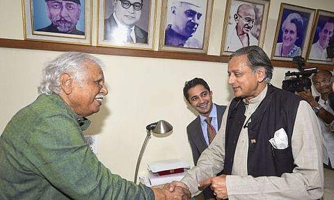 ശശി തരൂര്‍, മധുസൂദന്‍ മിസ്ത്രി