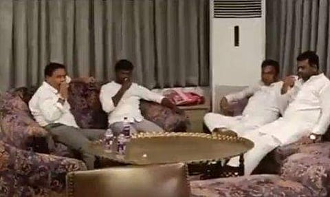 ടിആര്‍എസ് പുറത്തുവിട്ട വീഡിയോയില്‍ നിന്ന്‌