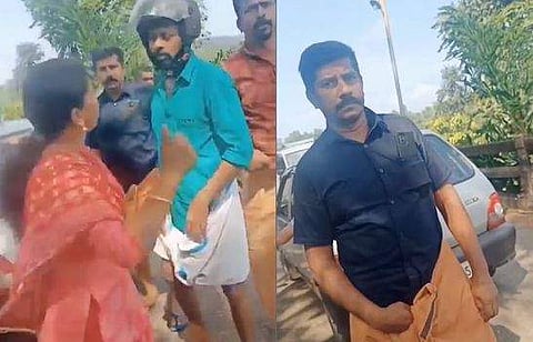 സദാചാര അക്രമണത്തിന്റെ വിഡിയോ ദൃശ്യം