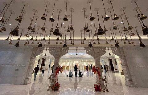 ദുബായിലെ ക്ഷേത്രം/ ട്വിറ്റര്‍ ചിത്രം