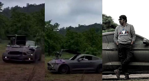 ഡ്യൂപ്പില്ല, കാർ ഡ്രിഫ്റ്റ് ചെയ്ത് മമ്മൂട്ടി; സിം​ഗിൾ ടേക്കിൽ ഷോട്ട് ഓകെ, കയ്യടി; വൈറലായി റോഷാക് വിഡിയോ