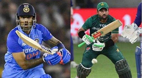 സൂര്യകുമാര്‍ യാദവ്, മുഹമ്മദ് റിസ്വാന്‍/ഫോട്ടോ: എഎഫ്പി(ഫയല്‍)