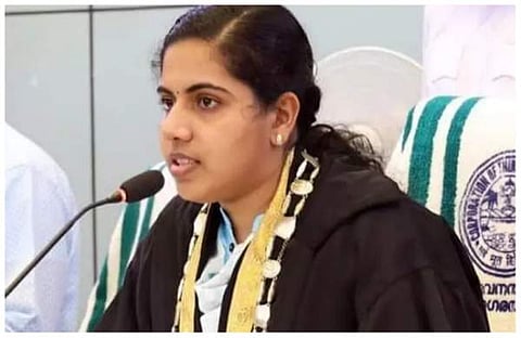 തിരുവനന്തപുരം മേയര്‍ ആര്യാ രാജേന്ദ്രന്‍/ഫയല്‍