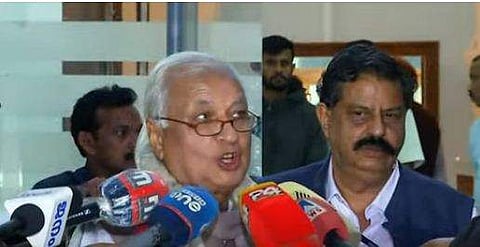 ഗവര്‍ണര്‍ മാധ്യമങ്ങളോട് ,സ്‌ക്രീന്‍ഷോട്ട്‌