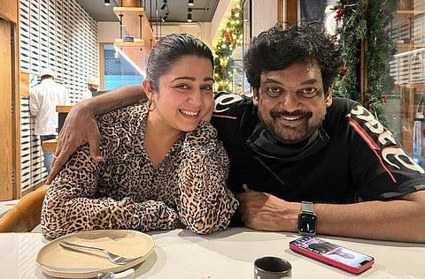 നടി ചാര്‍മിയും പുരി ജഗന്നാഥും/ ഫെയ്‌സ്ബുക്ക്‌