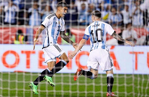 ജോക്കിന്‍ കൊറേയ, മെസി/ഫോട്ടോ: എഎഫ്പി