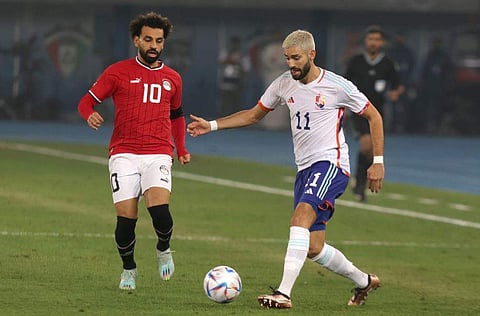 ബെല്‍ജിയത്തിനെതിരെ സല/ഫോട്ടോ: എഎഫ്പി