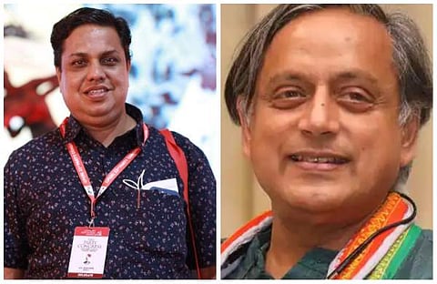 എഎന്‍ ഷംസീര്‍, ശശി തരൂര്‍