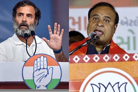 രാഹുല്‍ ഗാന്ധി, ഹിമന്ത ബിശ്വ ശര്‍മ്മ/ പിടിഐ