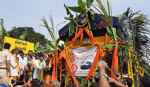 ശബരി സ്‌പെഷ്യല്‍ ട്രെയിന്‍/ ട്വിറ്റര്‍ ചിത്രം