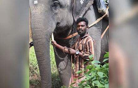 മൂന്നാര്‍ ആനസവാരി കേന്ദ്രത്തില്‍ കൊല്ലപ്പെട്ട യുവാവ് ബിമല്‍/ ടെലിവിഷന്‍ ചിത്രം