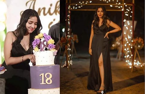 അനിഖയുടെ പിറന്നാൾ ആഘോഷം/ ഇൻസ്റ്റ​ഗ്രാം