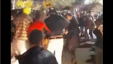 ഇറാന്റെ തോല്‍വി ആഘോഷിക്കാന്‍ തെരുവില്‍ ഇറങ്ങിയവര്‍/വിഡിയോ ദൃശ്യം