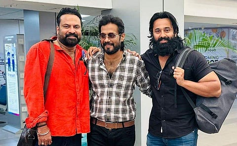 ടിനി ടോം, ബാല, ഉണ്ണി മുകുന്ദൻ/ ചിത്രം: ഫേയ്സ്ബുക്ക്