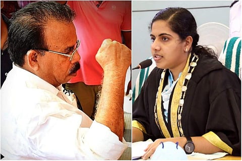 ആനാവൂര്‍ നാഗപ്പന്‍, ആര്യാ രാജേന്ദ്രന്‍/ ഫയല്‍