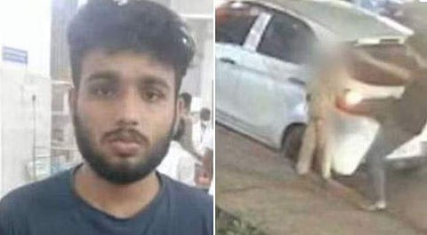 ശിഹ്ഷാദ്, ആക്രമണത്തിന്റെ സിസിടിവി ദൃശ്യത്തില്‍ നിന്ന്