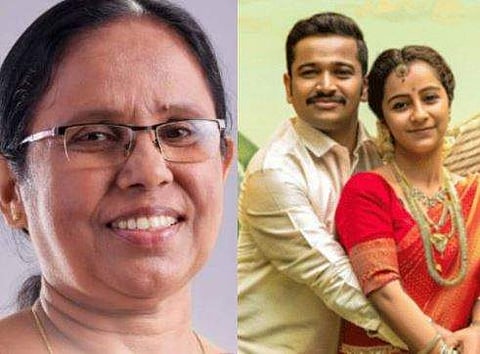 കെ കെ ശൈലജ, ജയ ജയ ജയ ജയഹേയുടെ പോസ്റ്റര്‍