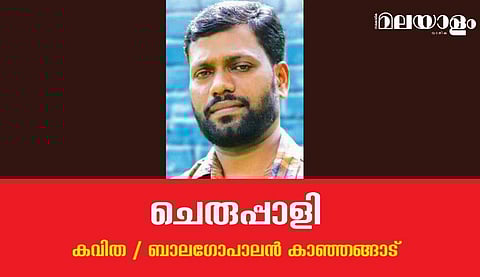 'ചെരുപ്പാളി'- ബാലഗോപാലന്‍ കാഞ്ഞങ്ങാട് എഴുതിയ കവിത