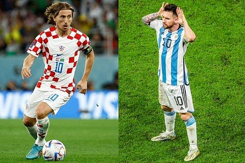 ലൂക്ക മോ‍ഡ്രിച്, ലയണൽ മെസി/ ട്വിറ്റർ