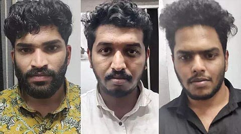 അറസ്റ്റിലായ യുവാക്കള്‍