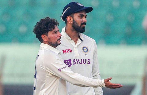 കുൽദീപ് യാ​​ദവ്, കെഎൽ രാഹുൽ/ പിടിഐ