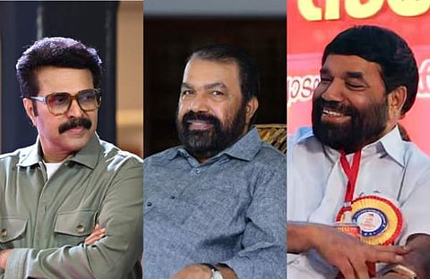 മമ്മൂട്ടി, വി ശിവൻകുട്ടി, വാസവൻ/ ചിത്രം; ഫെയ്സ്ബുക്ക്