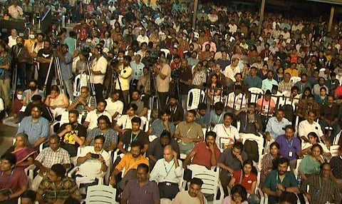 ഐഎഫ്എഫ്‌കെ സമാപന ചടങ്ങിന്റെ സമാപന സമ്മേളനം