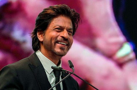 കൊല്‍ക്കത്ത അന്താരാഷ്ട്ര ചലച്ചിത്ര മേളയിൽ സംസാരിക്കുന്ന ഷാരുഖ് ഖാൻ/ ചിത്രം; പിടിഐ