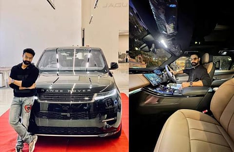 പുതിയ റേഞ്ച് റോവറിൽ ടൊവിനോ തോമസ്/ ഫെയ്സ്ബുക്ക്