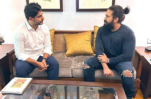 യഷും നര ലോകേഷും/ ട്വിറ്റർ