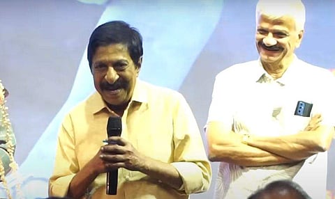 പ്രമോഷൻ ചടങ്ങിൽ ശ്രീനിവാസൻ സംസാരിക്കുന്നു/ വിഡിയോ സ്ക്രീൻഷോട്ട്