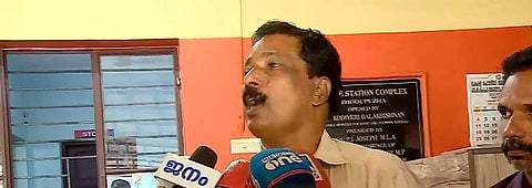 മുരളീധരന്‍ മാധ്യമങ്ങളോട് സംസാരിക്കുന്നു/വീഡിയോ സ്‌ക്രീന്‍ഷോട്ട്