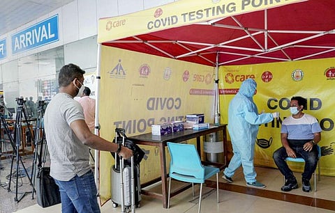 കോവിഡ് പരിശോധന/ പിടിഐ