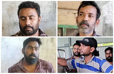 അറസ്റ്റിലായ പ്രതികള്‍