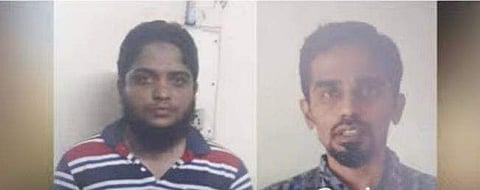 അറസ്റ്റിലായ പ്രതികള്‍ / ടിവി ദൃശ്യം