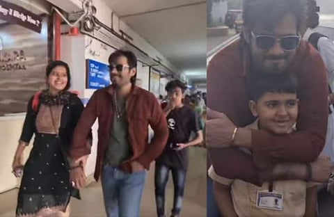 എലിസബത്തിന്റെ ആശുപത്രിയിൽ എത്തിയ ബാല/ വിഡിയോ സ്ക്രീൻഷോട്ട്