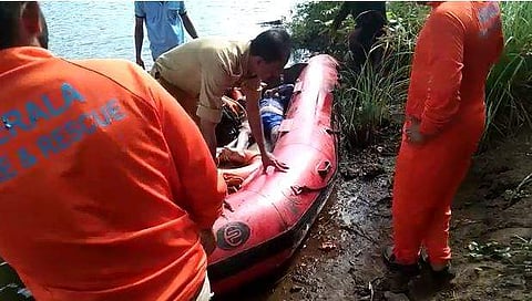 പുഴയിലേക്ക് ചാടിയ യുവാവിന്റെ മൃതദേഹം കണ്ടെത്തിയപ്പോള്‍