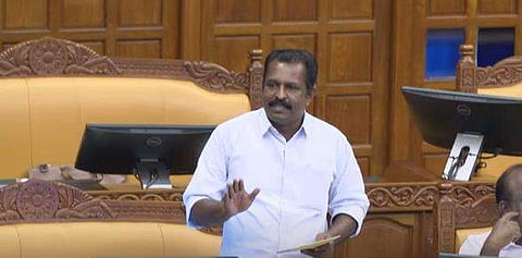 എം വിന്‍സെന്റ് നിയമസഭയില്‍ സംസാരിക്കുന്നു/ സഭ ടിവി