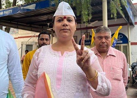 ഡല്‍ഹി കോര്‍പ്പറേഷനിലേക്ക് തെരഞ്ഞെടുക്കപ്പെട്ട ആദ്യ ട്രാന്‍സ്ജന്‍ഡര്‍ അംഗം ബോബി/ ട്വിറ്റര്‍