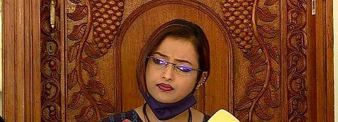 സ്വപ്‌ന സുരേഷ് മാധ്യമങ്ങളെ കാണുന്നു/വീഡിയോ സ്‌ക്രീന്‍ഷോട്ട്‌