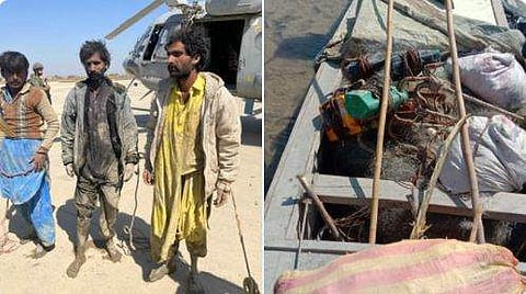 പിടിയിലായ പാകിസ്ഥാന്‍ മത്സ്യത്തൊഴിലാളികള്‍, എഎന്‍ഐ