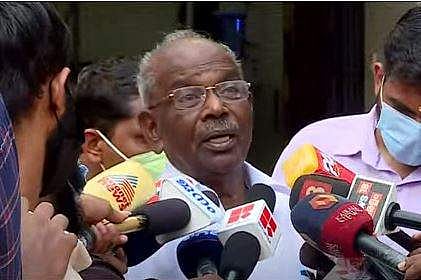 എംഎം മണി മാധ്യമങ്ങളെ കാണുന്നു